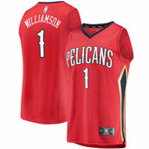 Zion Williamson New Orleans Pelicans Replica Fast Break Jersey Red - Statement Edition sale