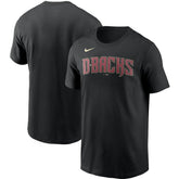 Arizona Diamondbacks Team Wordmark T-Shirt Black