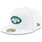 New York Jets New Era Omaha 59FIFTY Fitted Hat - White sale