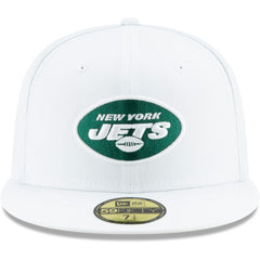 New York Jets New Era Omaha 59FIFTY Fitted Hat - White sale