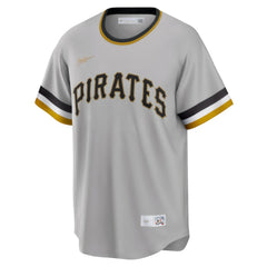 Roberto Clemente Pittsburgh Pirates Road Cooperstown Collection Player Jersey Gray