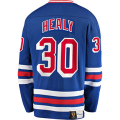 Glenn Healy New York Rangers Fanatics Premier Breakaway Retired Player Jersey - Blue Jerseys