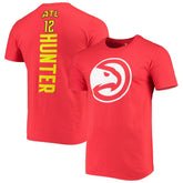 De'Andre Hunter Atlanta Hawks Playmaker Name & Number Logo T-Shirt - Red outlet