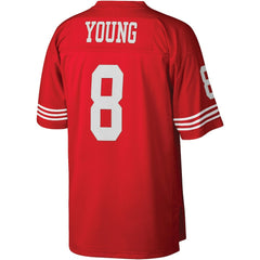 Steve Young San Francisco 49ers Legacy Replica Jersey - Scarlet on sale
