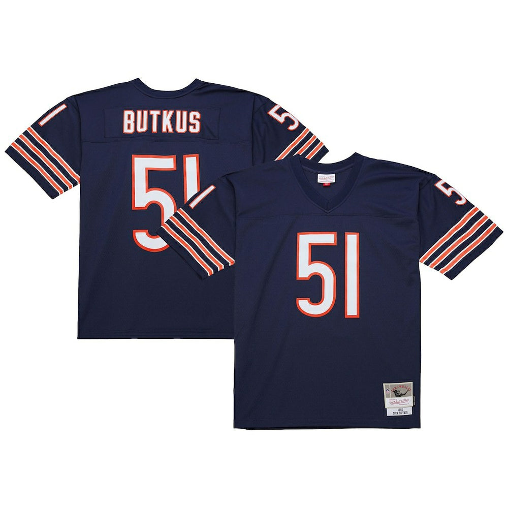 Dick Butkus Chicago Bears Legacy Replica Jersey - Navy sale
