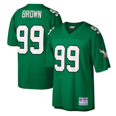 Jerome Brown Philadelphia Eagles Legacy Replica Jersey - Kelly Green discount