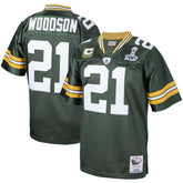 Charles Woodson Green Bay Packers 2010 Authentic Throwback Retired Player Jersey - Green on sale