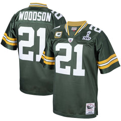 Charles Woodson Green Bay Packers 2010 Authentic Throwback Retired Player Jersey - Green on sale