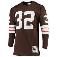 Jim Brown Cleveland Browns 1964 Authentic Throwback Retired Player Jersey - Brown for sale