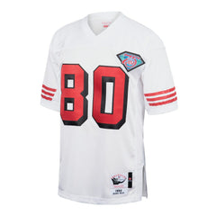 Jerry Rice San Francisco 49ers 1994 Authentic Throwback Retired Player Jersey - White for sale