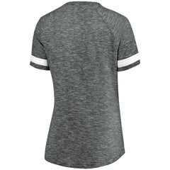 Brooklyn Nets Women's Showtime Winning With Pride Notch Neck T-Shirt - Gray/White online