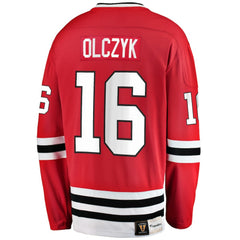 Eddie Olczyk Chicago Blackhawks Fanatics Premier Breakaway Retired Player Jersey - Red Jerseys