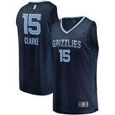 Brandon Clarke Memphis Grizzlies Fast Break Replica Jersey Navy - Icon Edition for sale