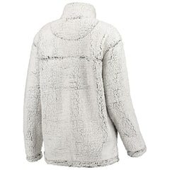 New Orleans Saints G-III 4Her by Carl Banks Women's Sherpa Quarter-Zip Pullover Jacket - Gray discount