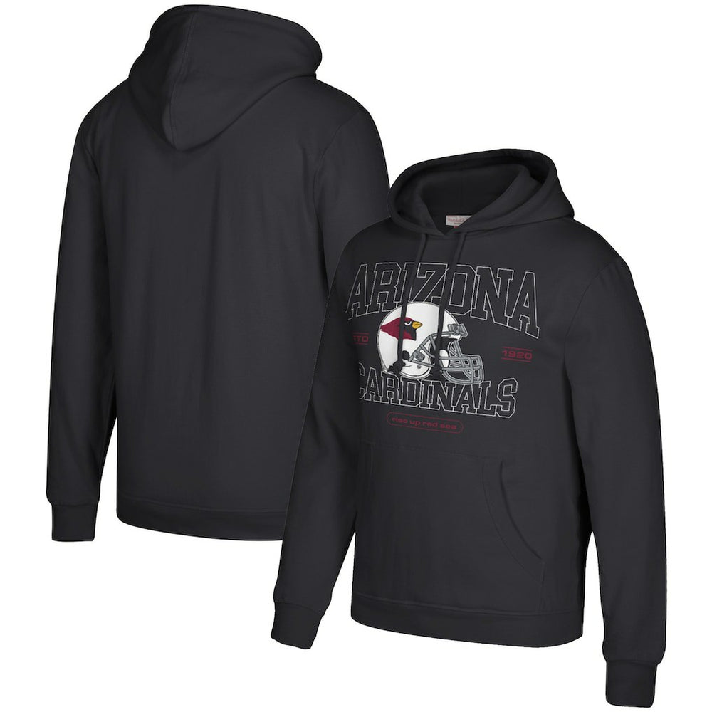 Arizona Cardinals Classic Helmet Pullover Hoodie - Black cheap