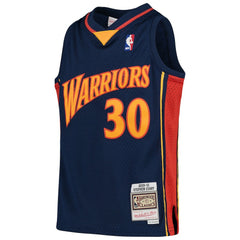Stephen Curry Golden State Warriors Youth 2009-10 Hardwood Classics Swingman Throwback Jersey sale - Navy cheap