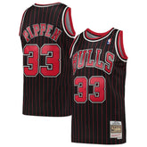 Scottie Pippen Chicago Bulls Hardwood Classics Swingman Jersey sale - Black on sale