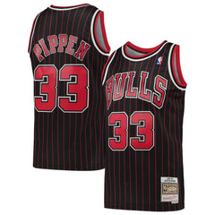 Scottie Pippen Chicago Bulls Hardwood Classics Swingman Jersey sale - Black on sale