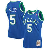 Jason Kidd Dallas Mavericks 1994/95 Hardwood Classics Swingman Jersey sale - Blue for sale