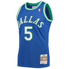 Jason Kidd Dallas Mavericks 1994/95 Hardwood Classics Swingman Jersey sale - Blue for sale