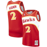 Stacey Augmon Atlanta Hawks 1991/92 Hardwood Classics Swingman Jersey - Red on sale