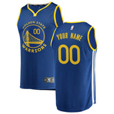 Golden State Warriors Youth 2019/20 Fast Break Custom Replica Jersey Royal sale - Icon Edition discount
