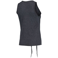 Houston Astros Majestic Threads Women's Scoop Neck Racerback Side Tie Tri-Blend Tank Top Navy