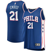 Joel Embiid Philadelphia 76ers Fast Break Replica Player Jersey - Icon Edition - Royal shop