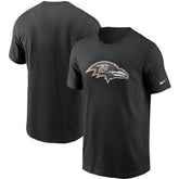 Baltimore Ravens Primetime Logo Essential T-Shirt - Black cheap