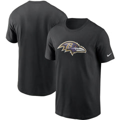 Baltimore Ravens Primetime Logo Essential T-Shirt - Black cheap