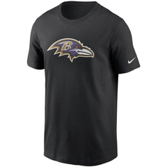 Baltimore Ravens Primetime Logo Essential T-Shirt - Black cheap