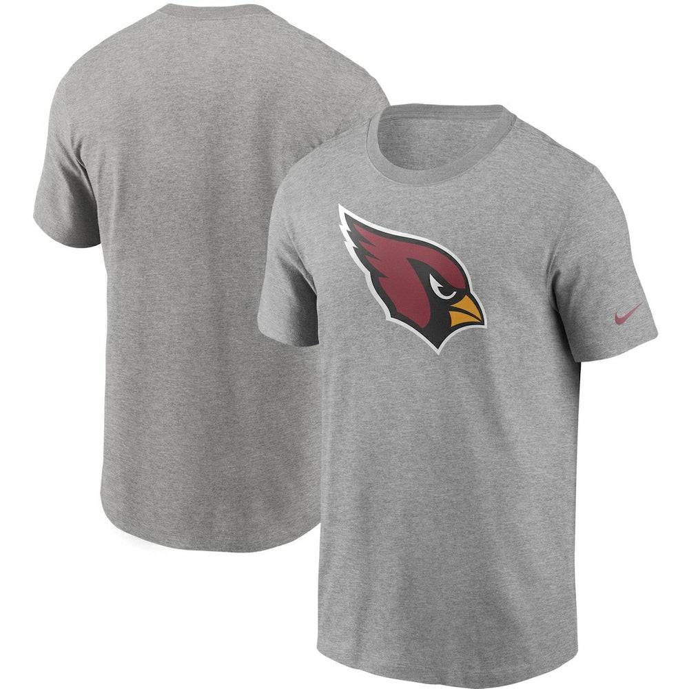 Arizona Cardinals Primetime Logo Essential T-Shirt - Heather Gray discount