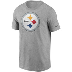 Pittsburgh Steelers Primetime Logo Essential T-Shirt - Heather Gray sale