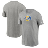 Los Angeles Rams Primetime Logo Essential T-Shirt - Heather Gray outlet