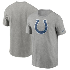 Indianapolis Colts Primetime Logo Essential T-Shirt - Heather Gray for sale