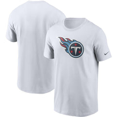 Tennessee Titans Primetime Logo Essential T-Shirt - White outlet