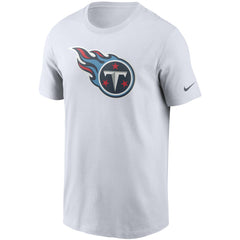 Tennessee Titans Primetime Logo Essential T-Shirt - White outlet