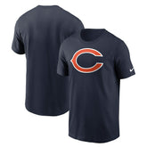 Chicago Bears Primetime Logo Essential T-Shirt - Navy online