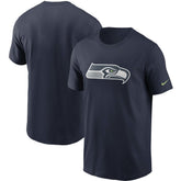 Seattle Seahawks Primetime Logo Essential T-Shirt - College Navy discount