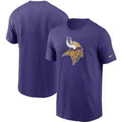 Minnesota Vikings Primetime Logo Essential T-Shirt - Purple outlet