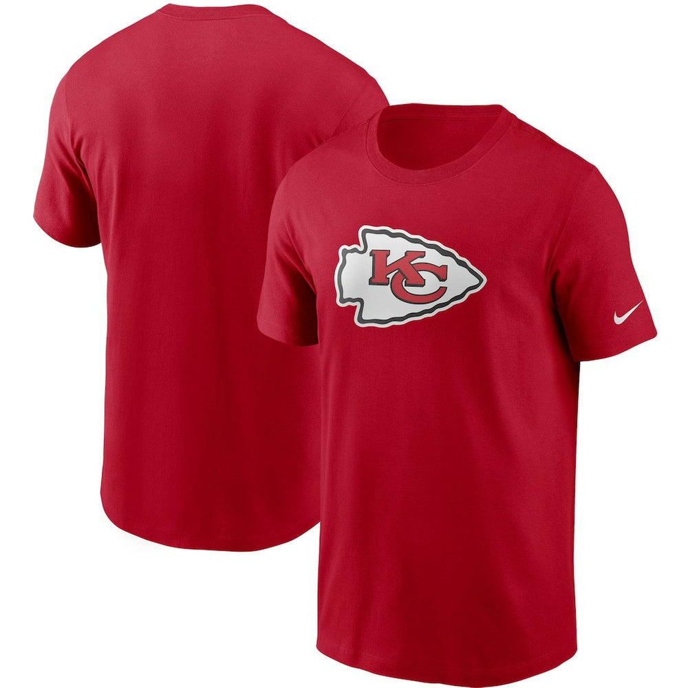 Kansas City Chiefs Primetime Logo Essential T-Shirt - Red sale