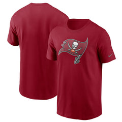 Tampa Bay Buccaneers Primetime Logo Essential T-Shirt - Red cheap