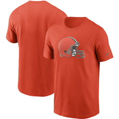 Cleveland Browns Primetime Logo Essential T-Shirt - Orange cheap