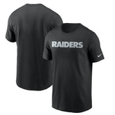 Las Vegas Raiders Team Wordmark T-Shirt - Black sale