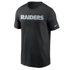 Las Vegas Raiders Team Wordmark T-Shirt - Black sale