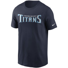 Tennessee Titans Team Wordmark T-Shirt - Navy cheap