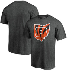 Cincinnati Bengals Hometown Refresh T-Shirt - Heathered Gray sale