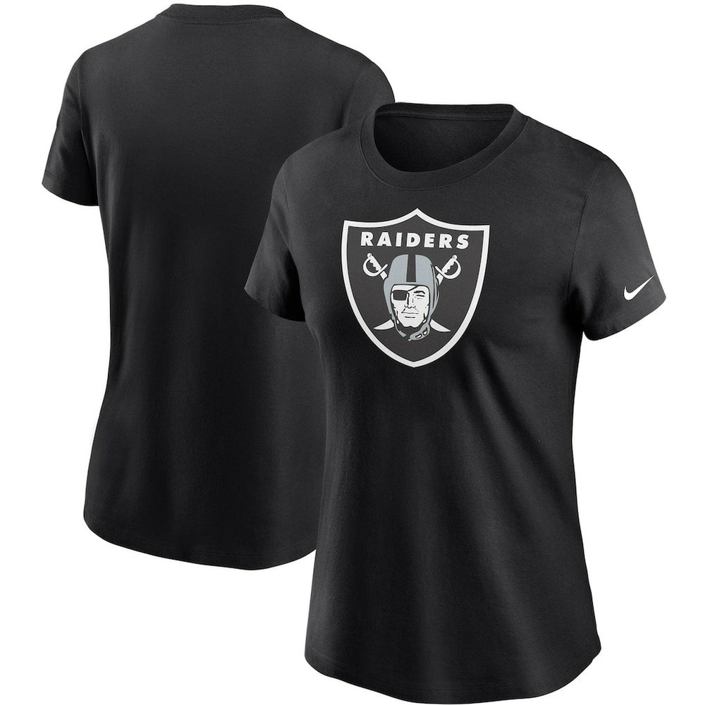 Las Vegas Raiders Women's Logo Essential T-Shirt - Black online