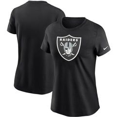 Las Vegas Raiders Women's Logo Essential T-Shirt - Black online