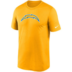 Los Angeles Chargers Logo Essential Legend Performance T-Shirt - Gold on sale